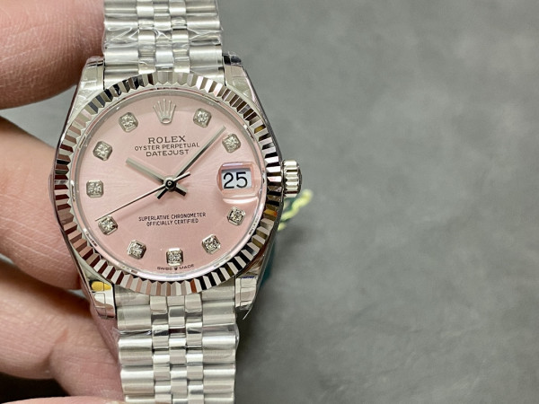 Lady-Datejust 31mm 화이트 핑크