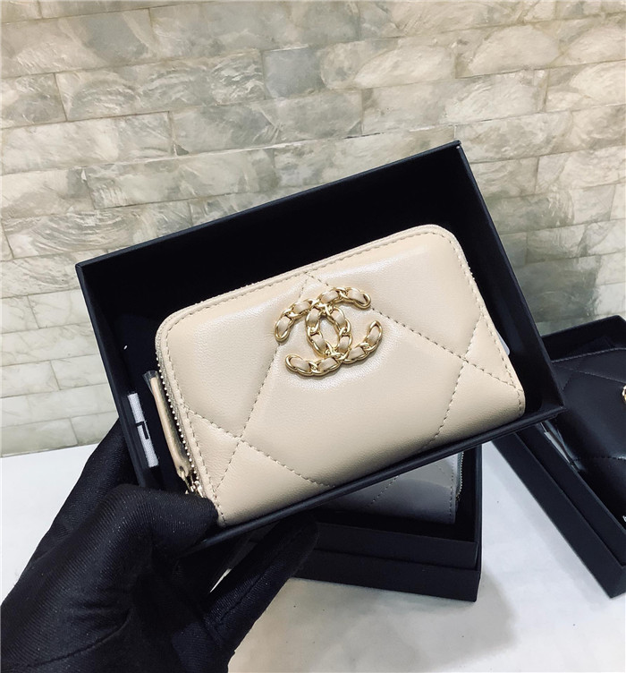 CHANEL 샤넬 지퍼 카드지갑 CA3720-2 신상