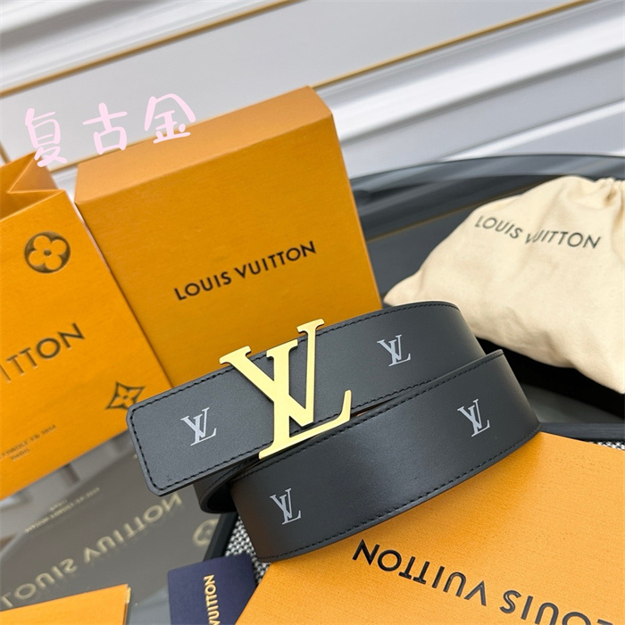 LOUIS VUITTON 루이비통 남성용 벨트 4.0CM L94709-2 2024/신상 금장,은장